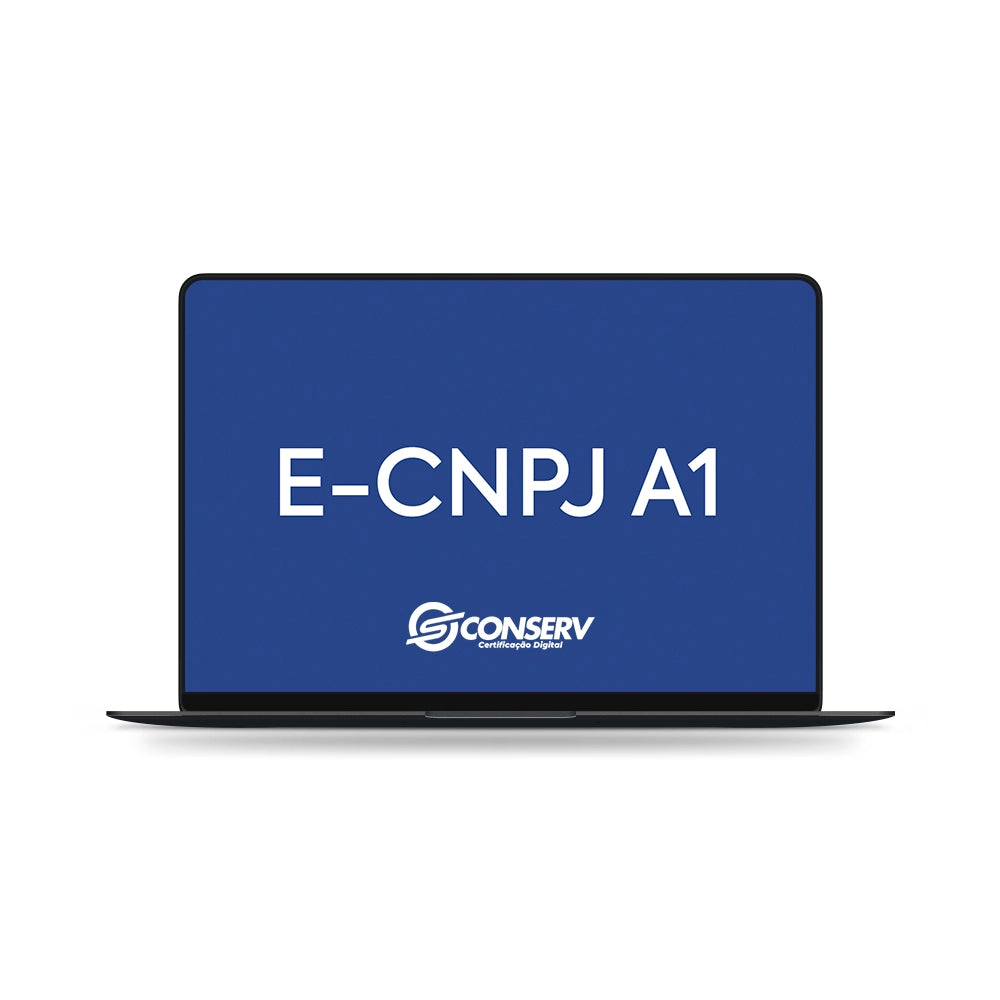 Certificado Digital e-CNPJ A1